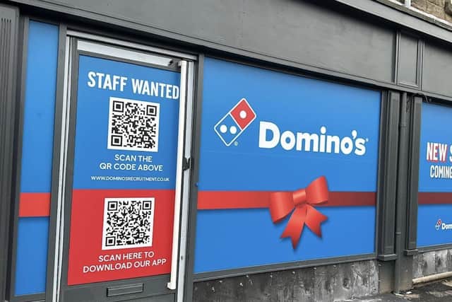 A new pizza takeaway has put its signs up on Berry Lane in Longridge.
