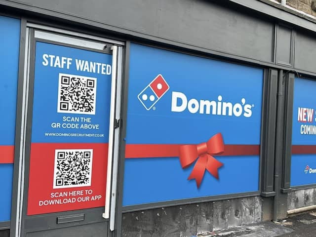A new pizza takeaway has put its signs up on Berry Lane in Longridge.