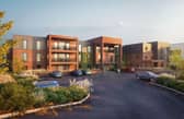 An architect's impression of how the Chorley care home will look