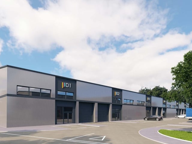 A number of retail and commerical units will be located at the entrance to the site. (Pictures by FI Real Estate Management)