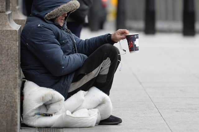 Housing charity Shelter's research shows the number of homeless people across England rose by 14% in the last year.