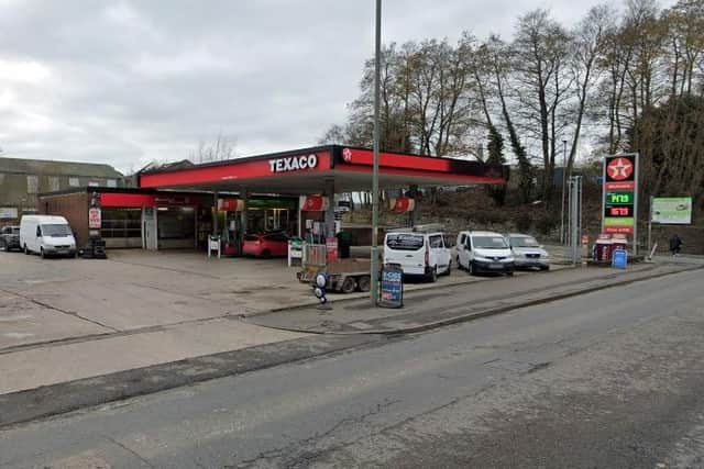 A woman was assaulted at a petrol station in Bolton Road, Blackburn (Credit: Google)