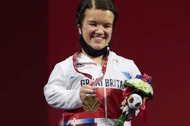 Chorley powerlifter Olivia Broome scored a bronze medal in the 50kg weight category at the delayed 2020 Summer Paralympics in Tokyo, earning a best lift of 107kg.
Olivia began para powerlifting at the age of 15 and trains at the British Weightlifting Centre at Loughborough University, where she was a student.
She is the British and world junior record holder in the under-50 kg event. The Chorley sports star has won multiple Para Powerlifting World Cup medals, as well as the junior under-50 kg event at the 2021 World Para Powerlifting Championships and silver in the women's 50 kg event.