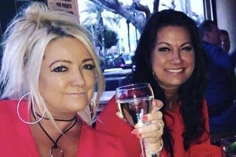 Sisters Siobhan (right) and Bernadette Carroll are to host 'Afternoon Antics' in Burnley in May, an event aimed at over 30s who love to go out but are fans of the late night/ early morning finishes