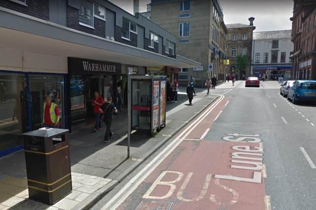 The BT Street Hub would replace an existing phone box in Lune Street.