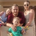 Adele Brindle, her partner James Wright and their two sons will be in Tenerife for nearly two weeks longer than they were due to.