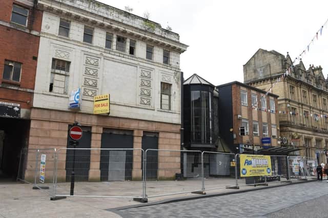 The art deco frontage of the former Odeon Cinema will have to be demolished.