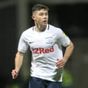 Adam O'Reilly during his PNE debut