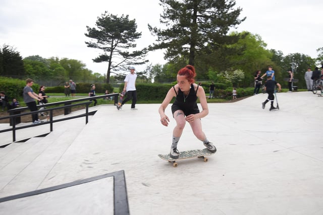 Opening of the new skate park in Stanley Park