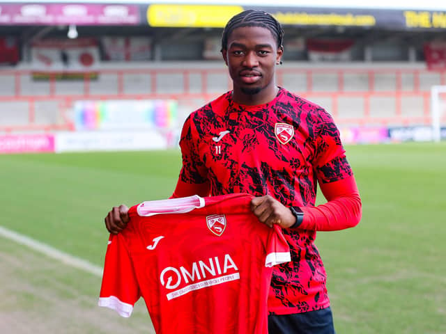 Bolton Wanderers youngster Nelson Khumbeni has joined Morecambe on loan Picture: Morecambe FC