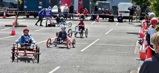 Scout Car Racing Scouts get pedalling at the UK Scout Car Races!