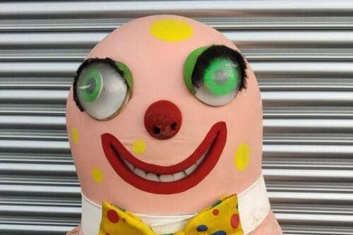 One of the four remaining original Mr Blobby costumes appeared on eBay last week with a starting price of just £39. It went on to attract 178 bids before selling for a total of £62,501 on Thursday (January 26, 2023). Pic credit: eBay/mrwifey01