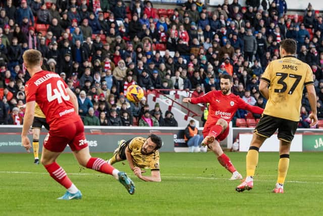 Barnsley's Adam Phillips picks his spot 