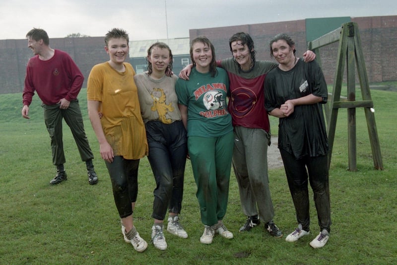 A 20-strong group of student nurses from Sharoe Green Hospital, Preston, got their hands dirty during a special event at the town's Fulwood Barracks. They had a taste of army life and took part in an assault course, shooting and other army events
