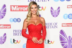 Christine McGuinness arrives at the Pride Of Britain Awards 2023 in October 2023. (Photo by Eamonn M. McCormack/Getty Images)