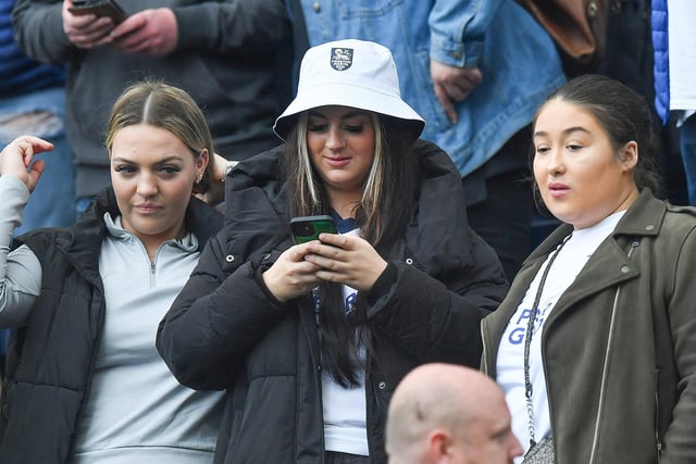 PNE fans at Deepdale