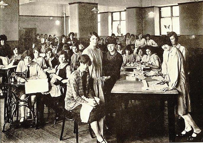 St. Walburge's Church, Preston. Girls Club 1928