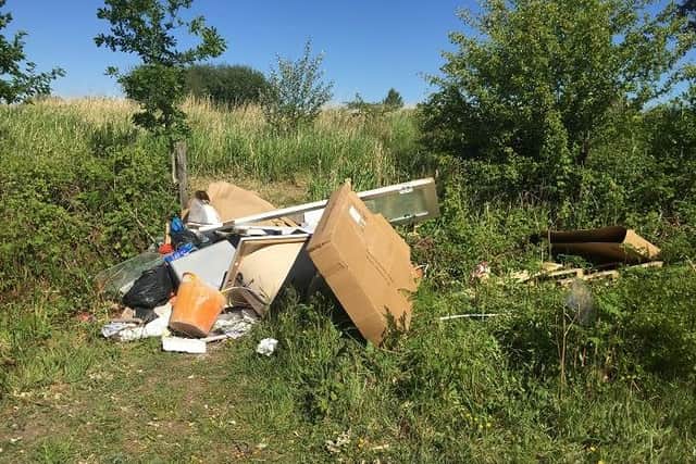 Despite Mr Armalescu not being charged with the offence of fly-tipping itself, the court was shown a photograph of the fly-tip to give an idea of mischief caused by the transfer of waste to unsuitable persons who do not dispose of waste lawfully and properly