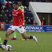 Morecambe defender Jacob Bedeau Picture: Ian Lyon