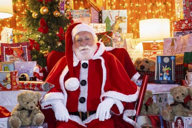 The Santa’s Christmas Journey experience at Barton Grange Garden Centre gives children the chance to meet to meet Santa and have their picture taken. It costs £23 per child and £16 per adult. (Picture by Barton Grange)