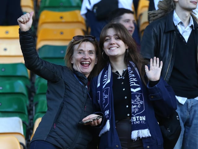 Preston North End fans.