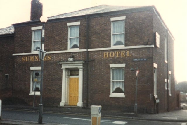 This was the original Sumners Hotel pub before it was demolished and replaced by a new Sumners pub behind it