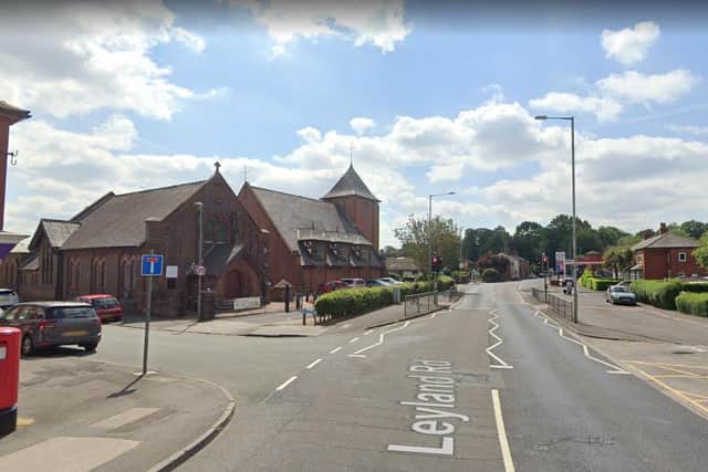 An 11-year-old schoolgirl was airlifted to hospital after she was knocked down in Leyland Road, Penwortham at around 3.35pm yesterday (Monday, March 14). Pic: Google