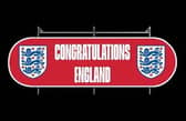A new illuminations display will celebrate the triumphant England Lionesses