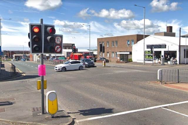 Motorists like this one making a U-turn on Ringway will be fined if and when cameras start watching over the junction (image: Google)