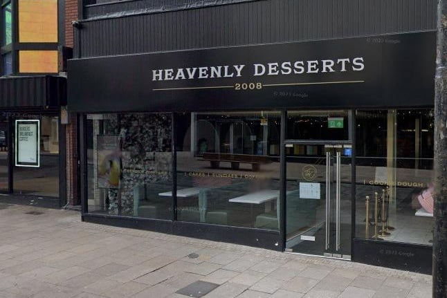 Heavenly Desserts is situated on Cheapside