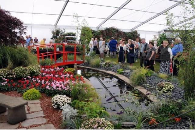 A garden from a previous show