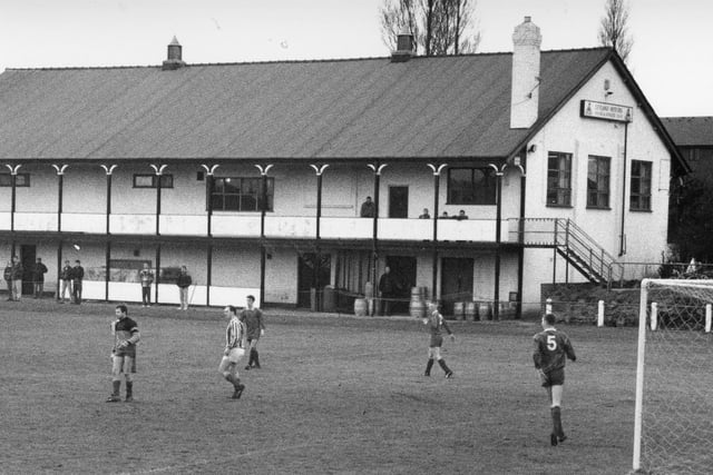 Sport has a long history in Leyland and here we see footballing action at Leyland Motors Sports and Social Club - pictured in 1994