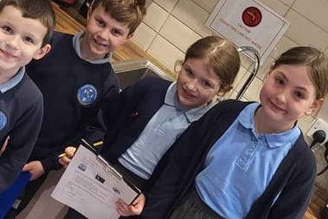 The amazing work of students at St John the Baptist RC Primary, Padiham, in making their school more environmentally friendly and raising eco awareness in fellow pupils, has been recognised by The Eco Schools programme which has given it a Green Flag award, an internationally recognised symbol of high environmental standards.