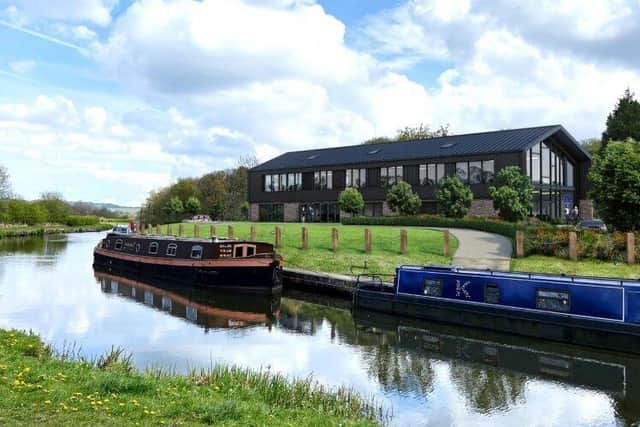 The new office building proposed for the canalside (image via Chorley Council planning portal)