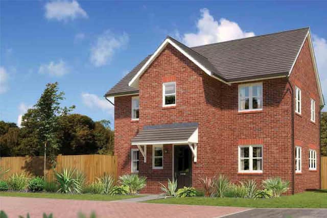 A CGI of the Westwood at Rosewood Gardens, Warton