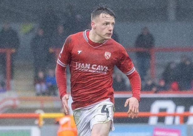 Midfielder Tom White has announced his departure from Morecambe Picture: Morecambe FC