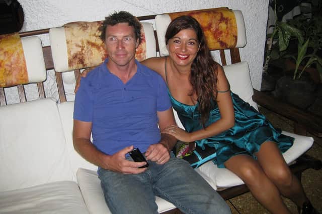 Simon Wood, 51, was jailed on the paradise island of Zanzibar, in the Indian Ocean, after he was arrested with his Italian wife Francesca Scalfari, 45, two weeks ago