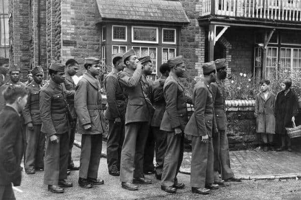 A photo from Bamber Bridge at the time of the battle