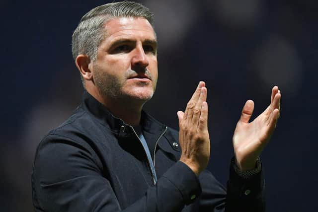 Preston North End's Manager Ryan Lowe