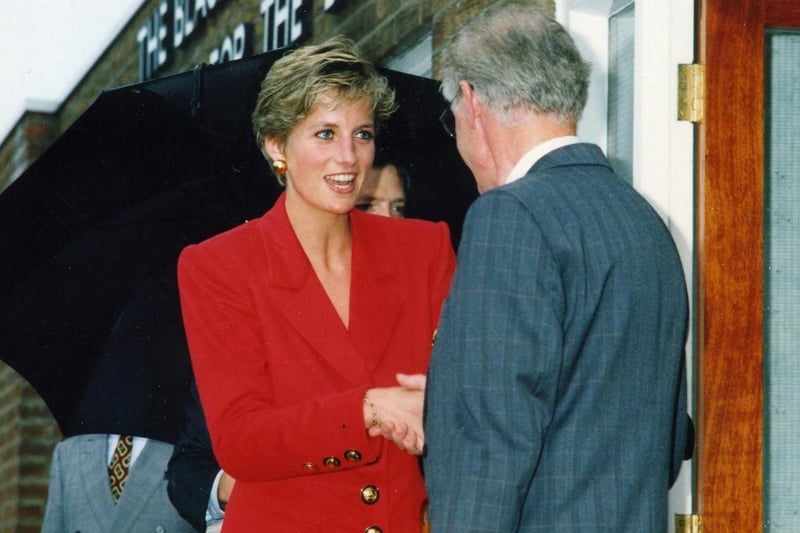 'The People's Princess' was seen by Barbara Andrews and others. Diana's first official visit to Lancashire saw a fresh-faced princess opening the Royal Preston Hospital in 1983