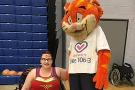 Stephanie Taylor at the Cheshire Phoenix Basketball Club