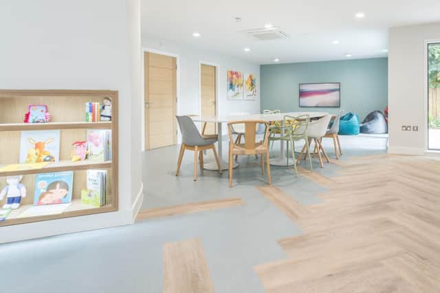 Inside the new Forget Me Not centre at St John’s Hospice in Lancaster