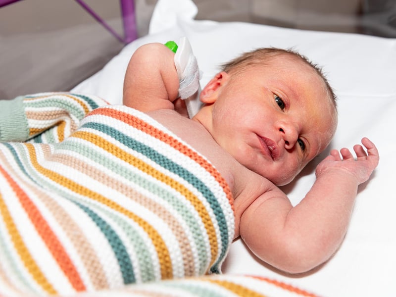 Thomas Colin Bates, born October 11, at 12.39pm weighing 8lb 7oz to Michelle and Daniel Bates from Lostock Hall.
