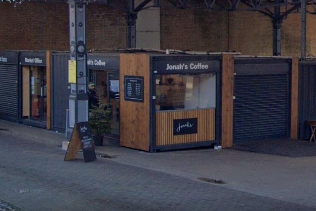 Jonah's Coffee in Birley Street has a rating of 5 out of 5 from 62 Google reviews