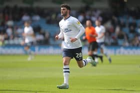 Tom Cannon in action for PNE