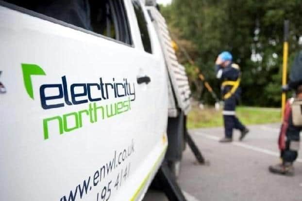 More than 1,800 homes were left without electricity after a power cut in Preston.