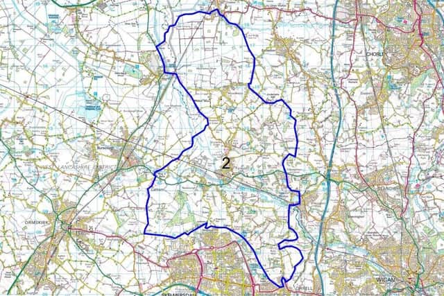 The CBOs also prohibit the pair from entering huge portions of Lancashire and Merseyside (Credit: Lancashire Police)