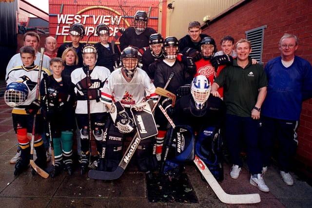 Preston Predators and supporters at West View Leisure Centre