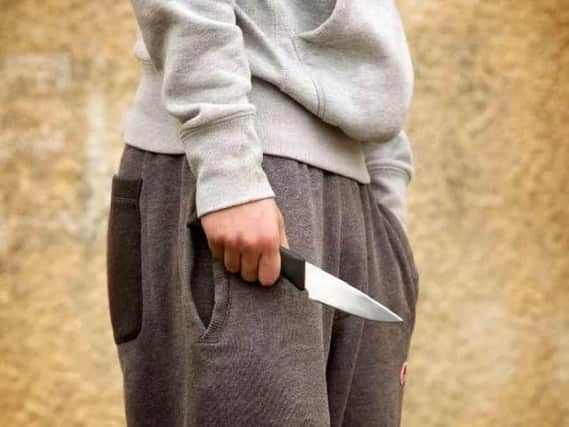 The use of knives by children and teenagers is one of the issues agencies across Lancashire are trying to prevent