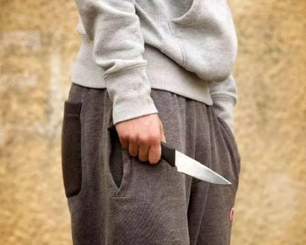 The use of knives by children and teenagers is one of the issues agencies across Lancashire are trying to prevent